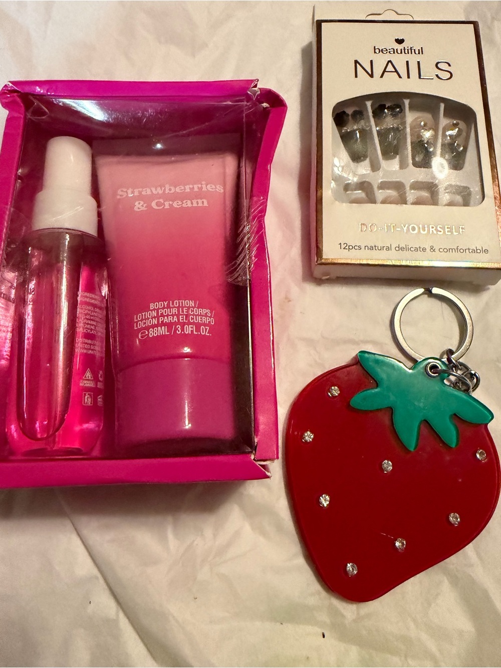 Pink Body Lotion & Mist Gift Set